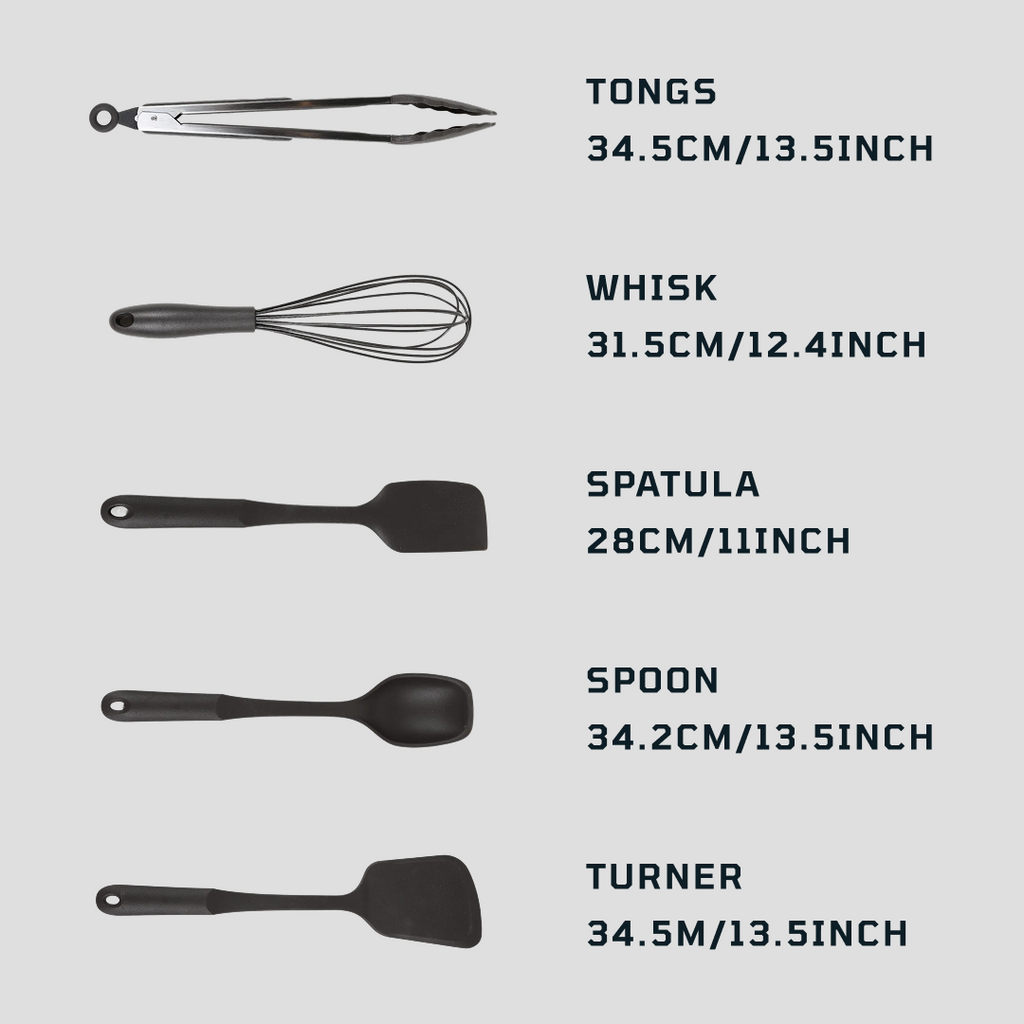Conjunto de utensílios de cozinha Emura