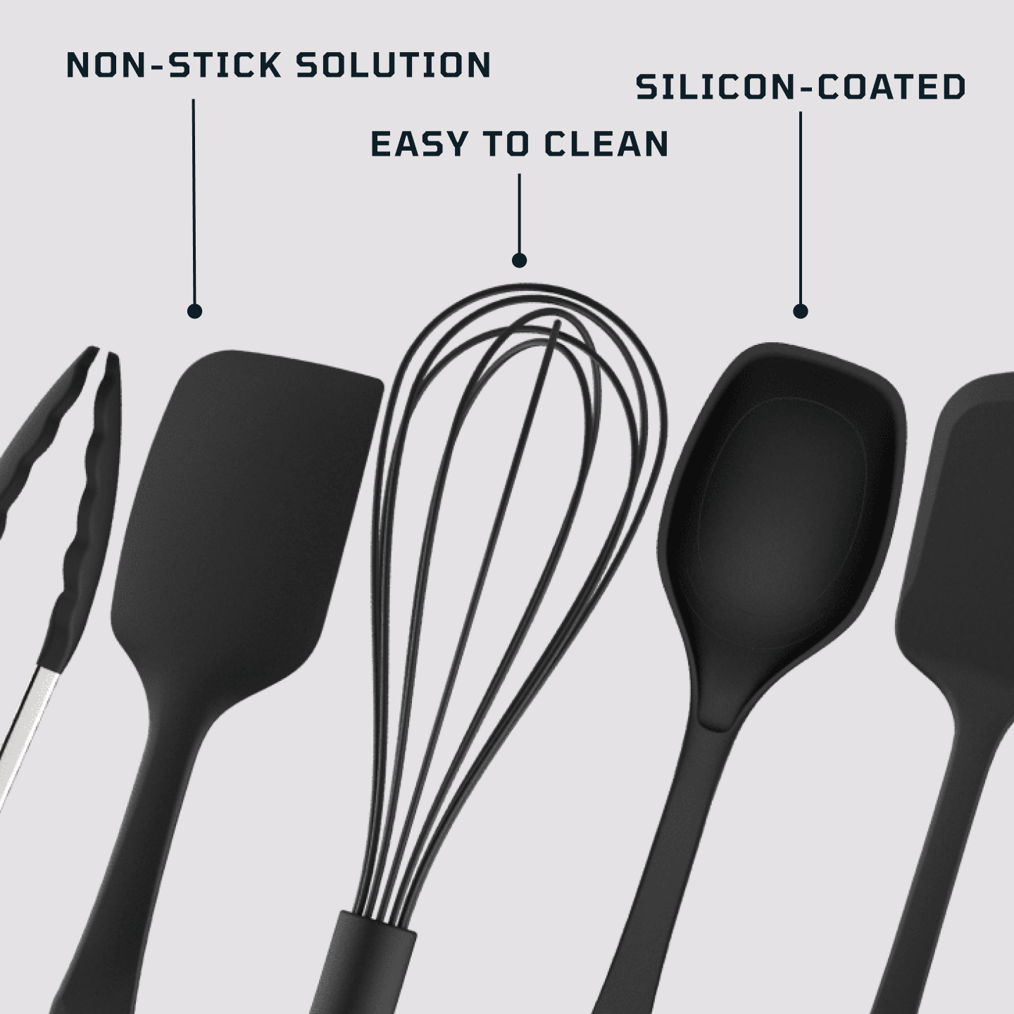 Conjunto de utensílios de cozinha Emura